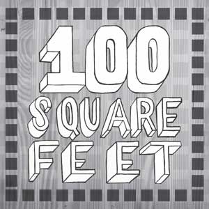 100 Square Feet Logo